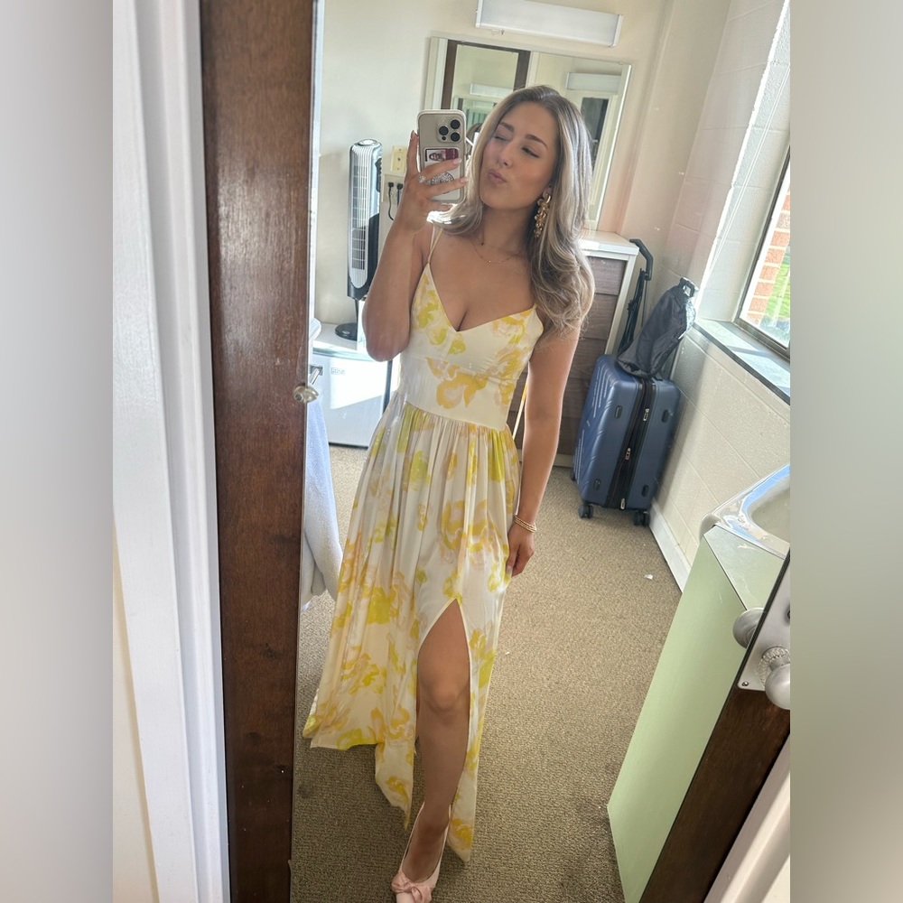 Floral formal dress